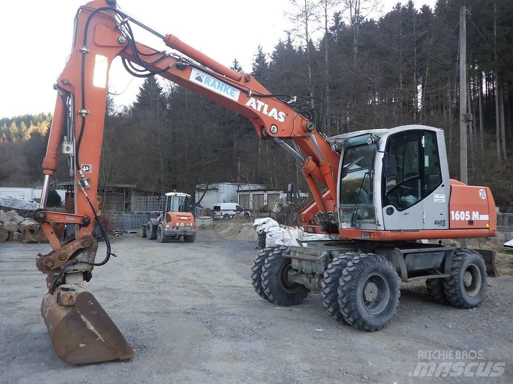 Atlas 1605 M Колёсные экскаваторы