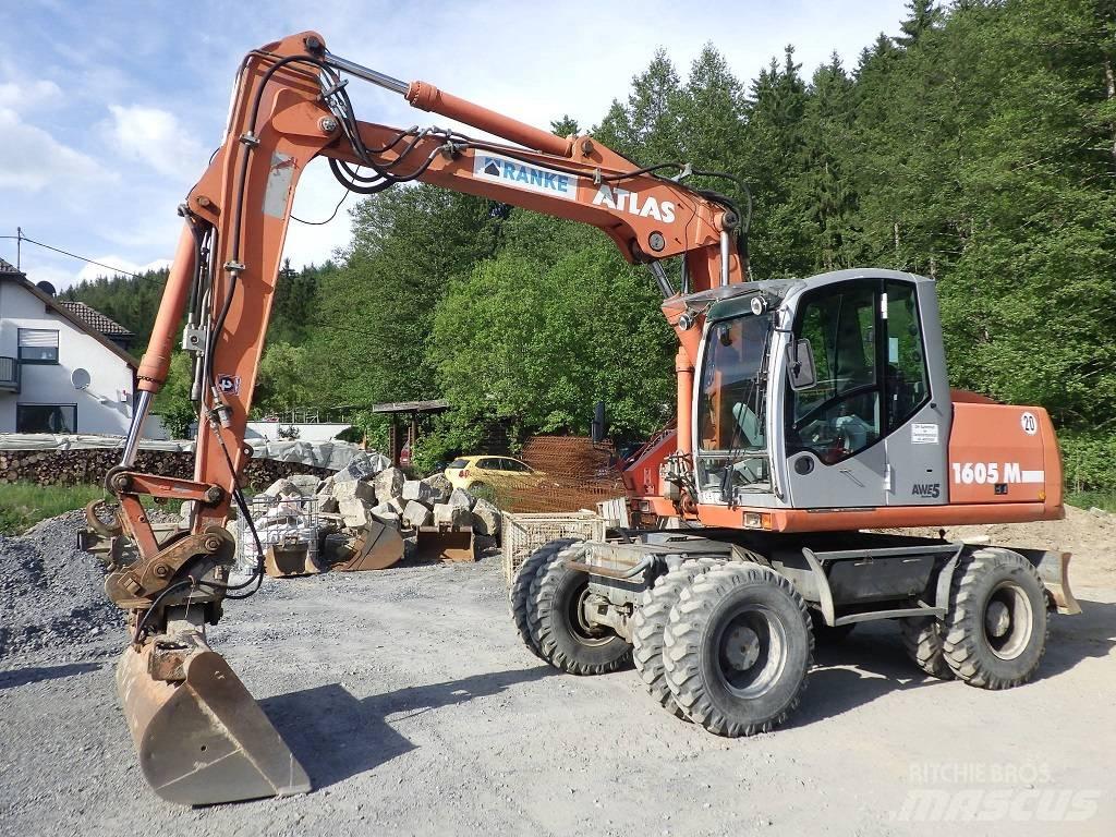 Atlas 1605 M Колёсные экскаваторы