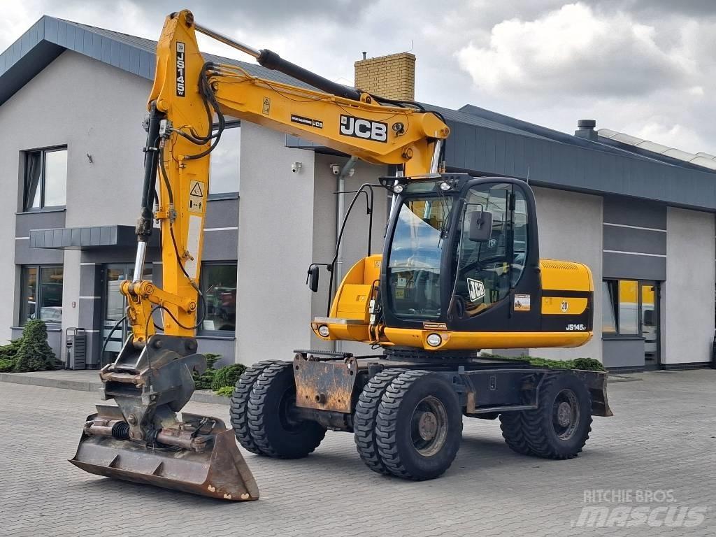 JCB JS 145 W Колёсные экскаваторы