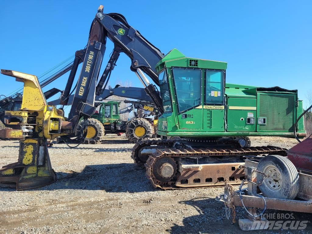 John Deere 853 Валочно-пакетирующие машины