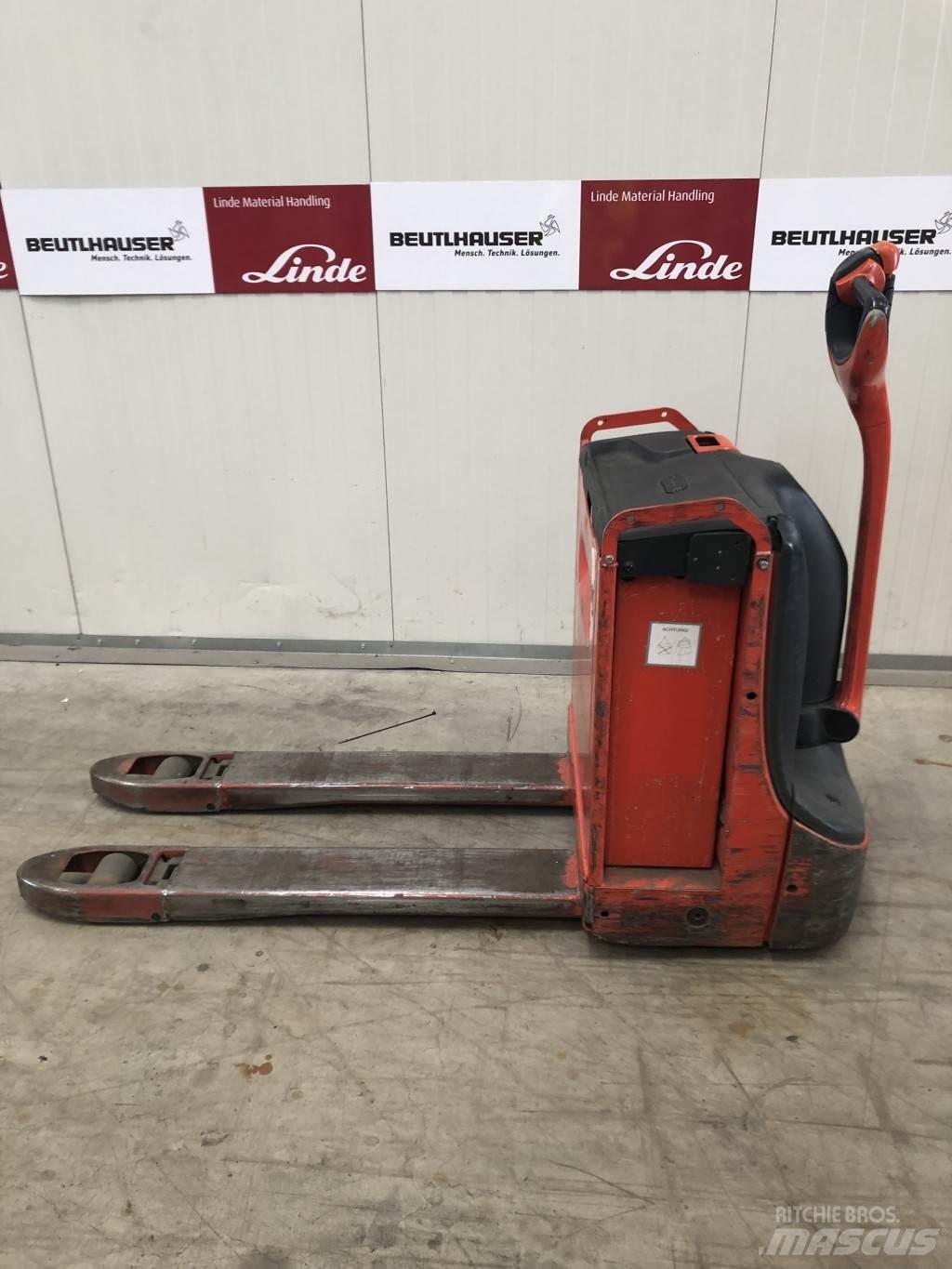 Linde T16 Ручные электрические тележки