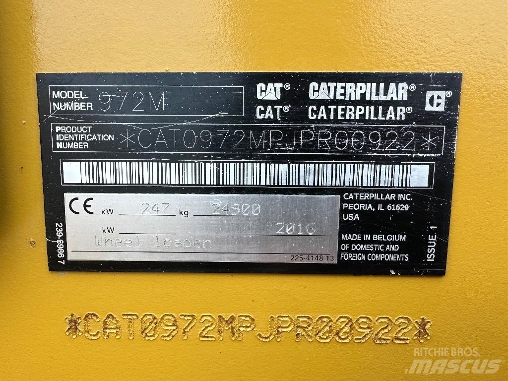 CAT 972 M Фронтальные погрузчики