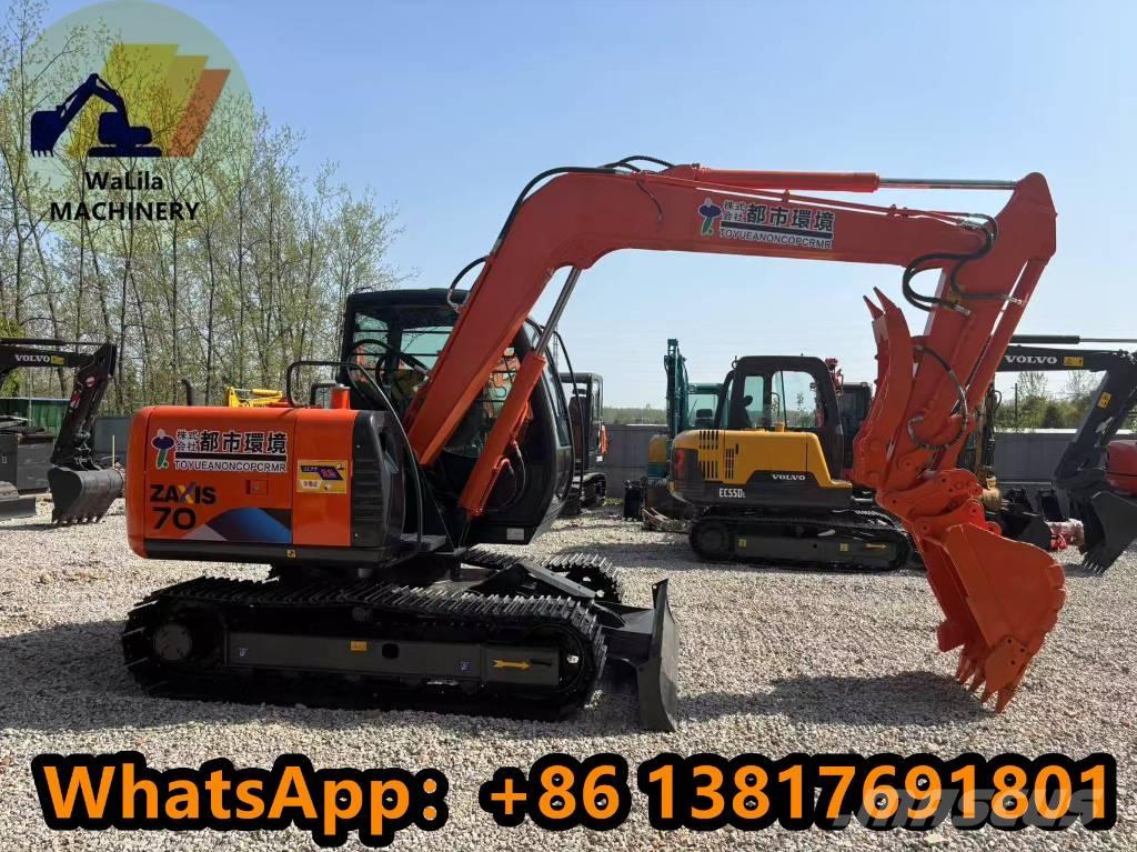 Hitachi ZX 70 Мини-экскаваторы