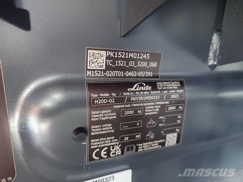 Linde H 20 D Дизельные погрузчики