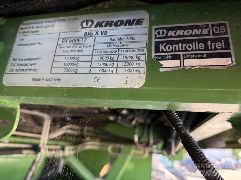 Krone Big X V8 Самоходные кормоуборочные комбайны