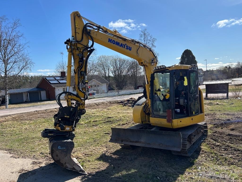 Komatsu PC78US-11 EO Малые экскаваторы 7т-12т