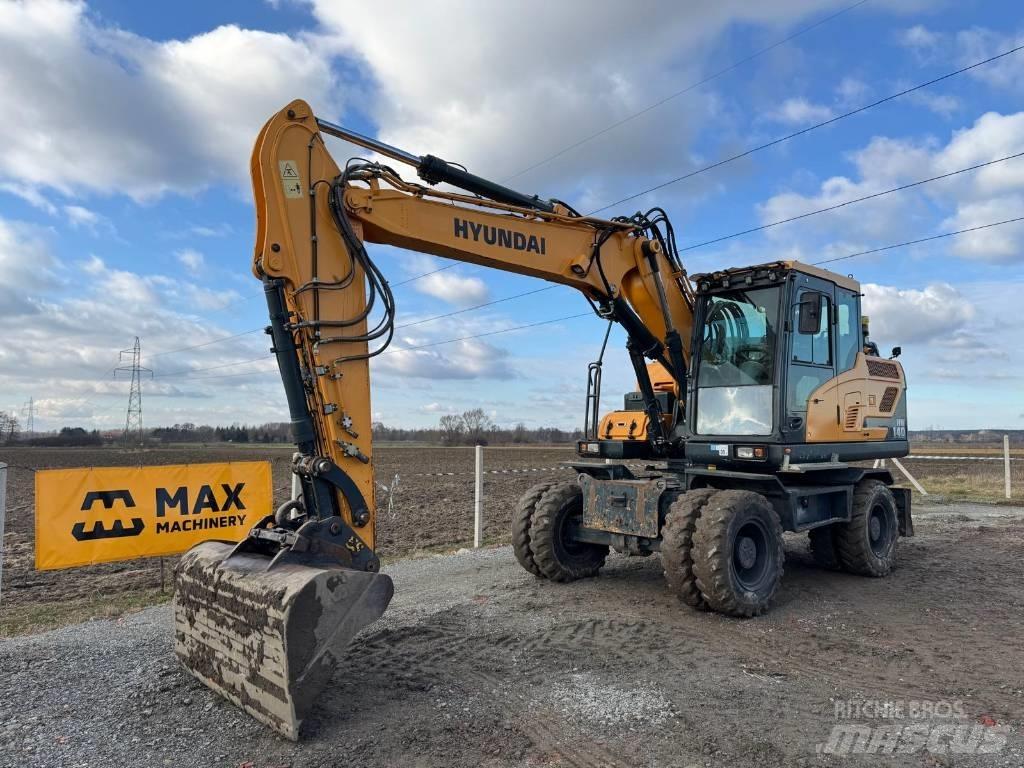 Hyundai HW140 Колёсные экскаваторы