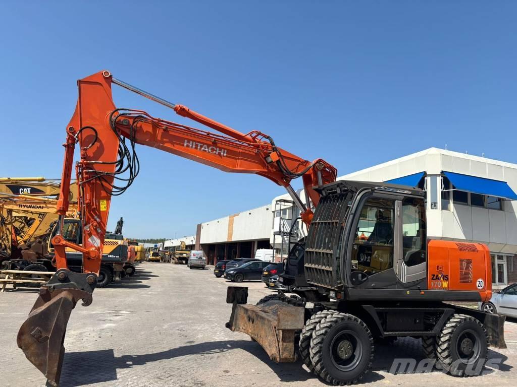 Hitachi ZX 170 W-3 Колёсные экскаваторы