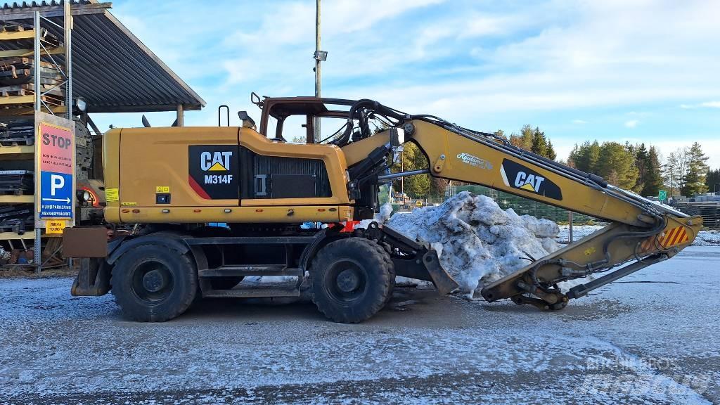 CAT M314F Колёсные экскаваторы