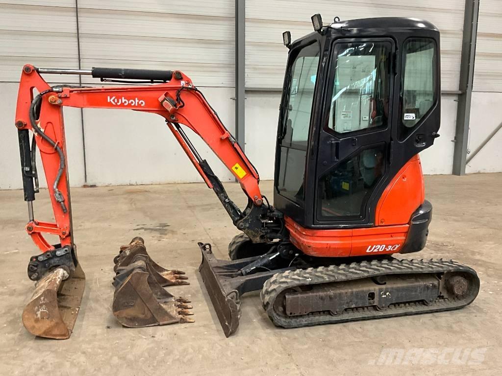 Kubota U 20-3 A Мини-экскаваторы