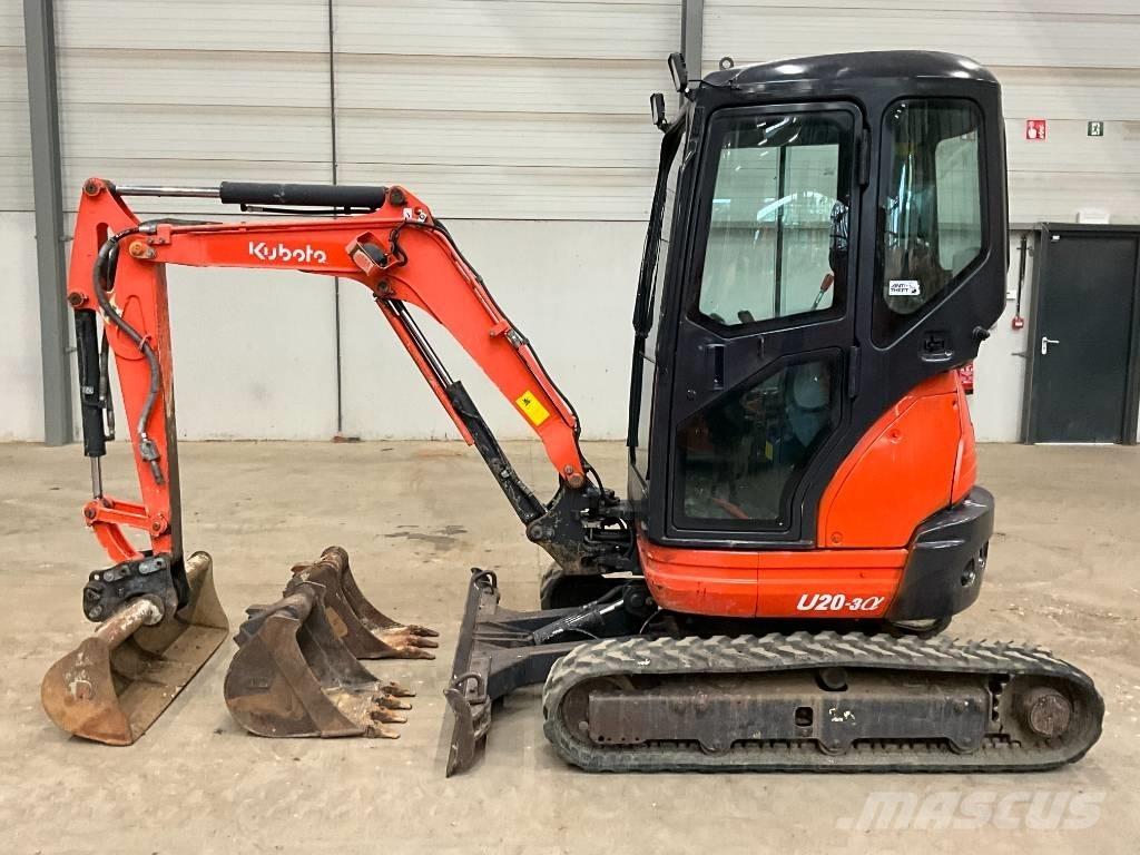 Kubota U 20-3 A Мини-экскаваторы
