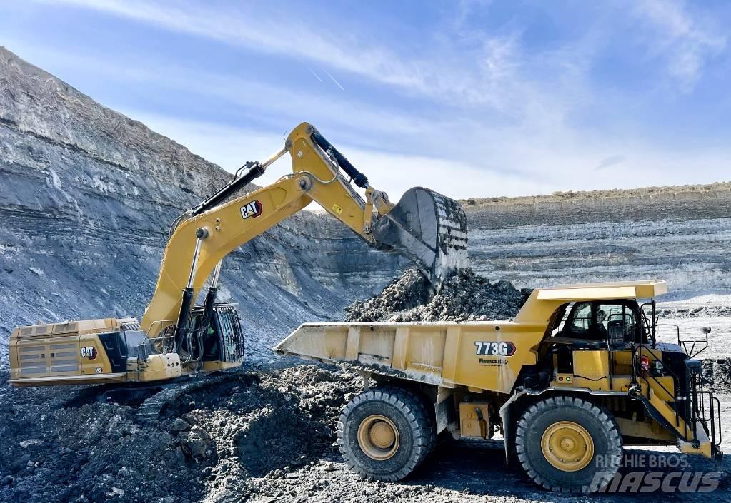 CAT 773G Шарнирно-сочленённые самосвалы