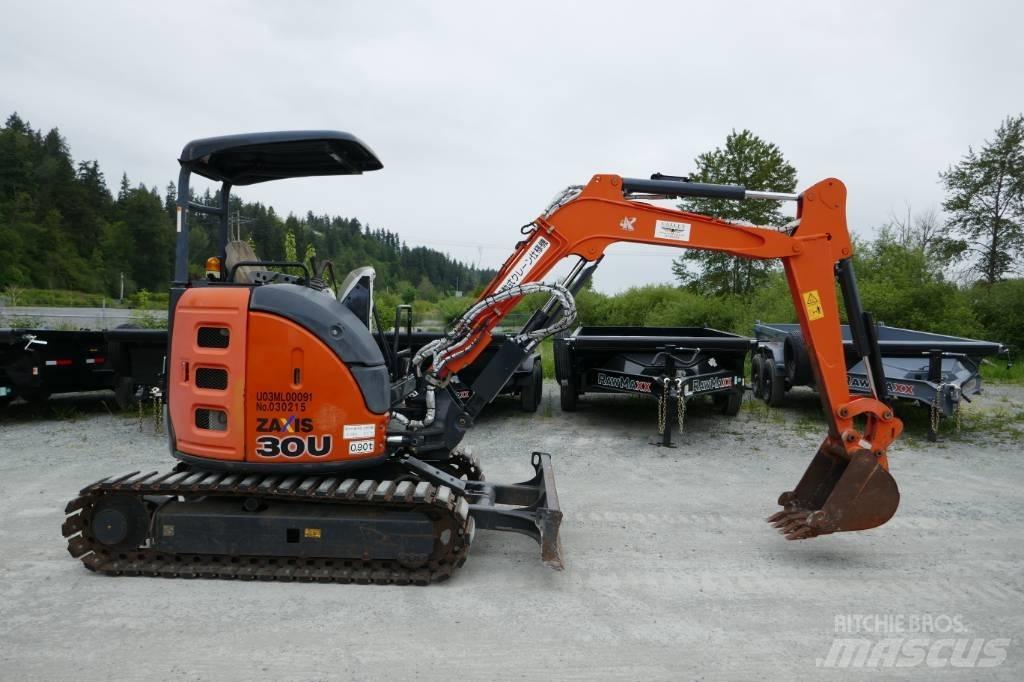 Hitachi ZX 30 U-5 A Мини-экскаваторы