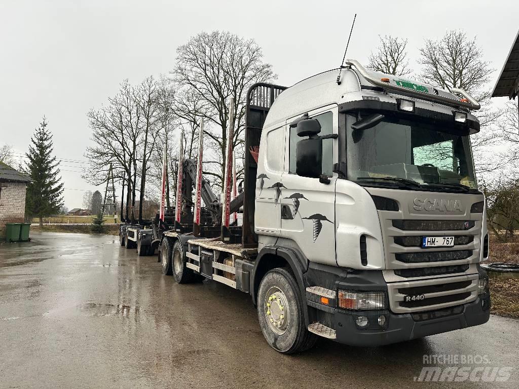Scania R440 Лесовозы / Сортиментовозы