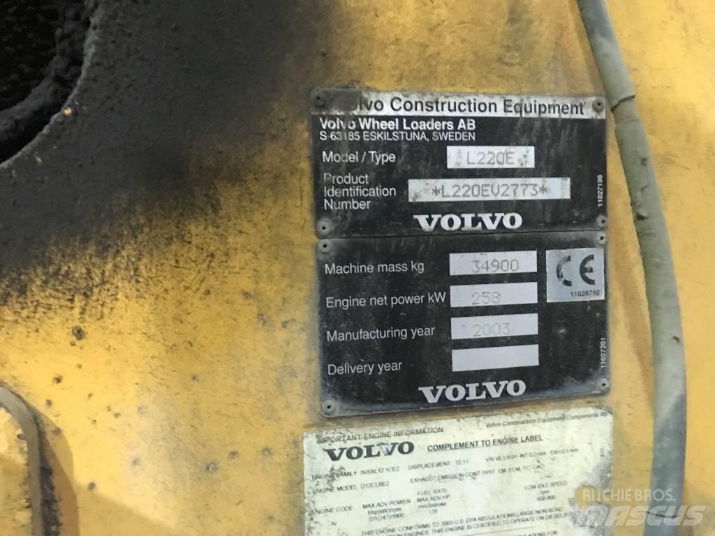 Volvo L 220 E Фронтальные погрузчики