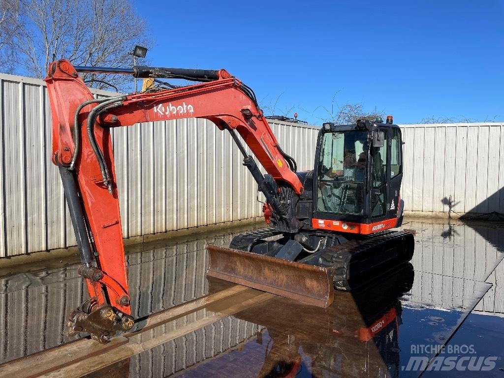 Kubota KX 080-4 Малые экскаваторы 7т-12т