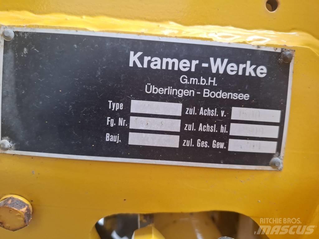 Kramer 212 Фронтальные погрузчики