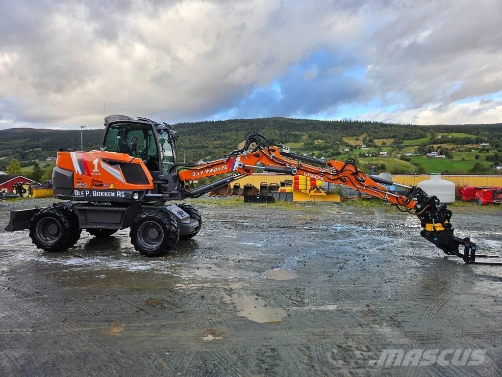 Hitachi ZX 95 W-7 Колёсные экскаваторы
