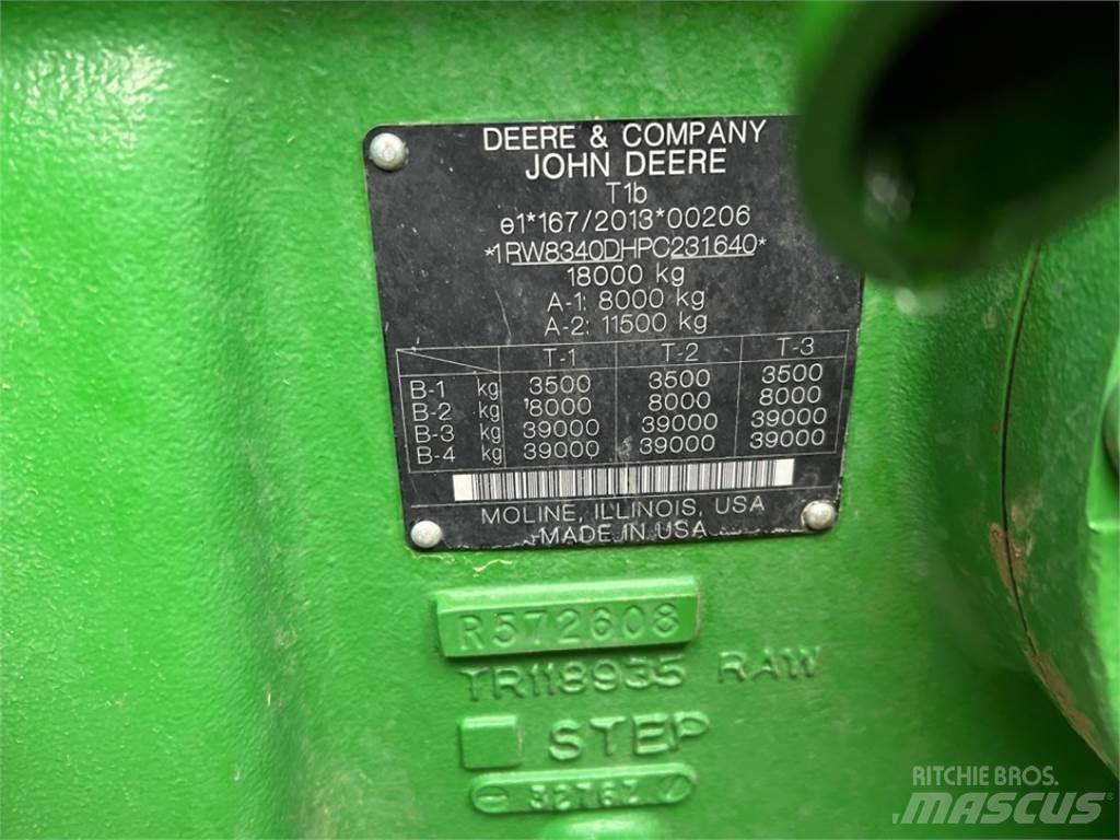 John Deere 8R340 Трактора