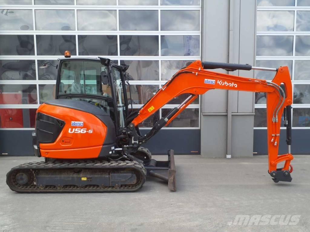 Kubota U 56-5 | MS03 Мини-экскаваторы