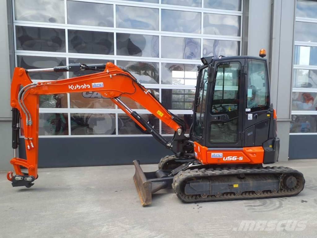 Kubota U 56-5 | MS03 Мини-экскаваторы
