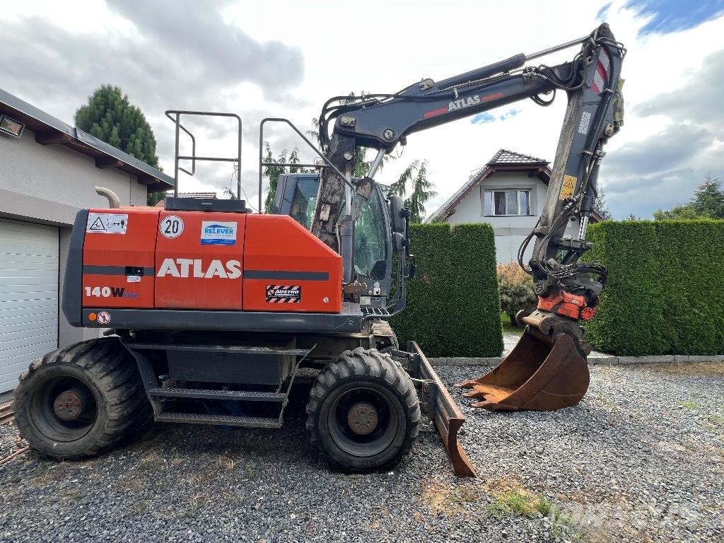 Atlas 140 W Колёсные экскаваторы