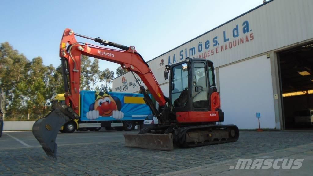 Kubota U 55-4 Мини-экскаваторы