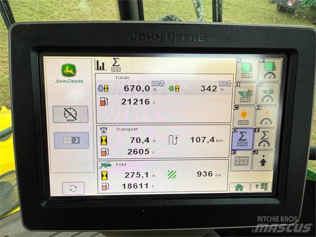 John Deere 9600i Самоходные кормоуборочные комбайны