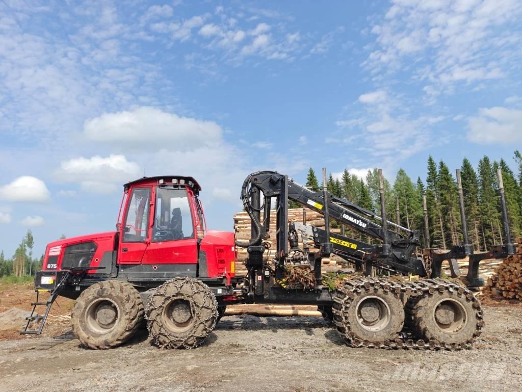 Komatsu 875 Форвардеры