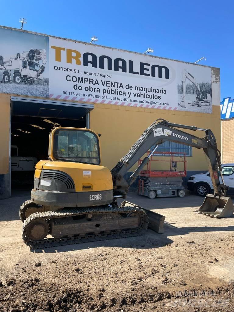 Volvo ECR 88 Малые экскаваторы 7т-12т
