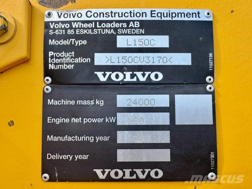Volvo L 150 C Фронтальные погрузчики