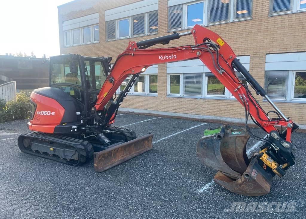 Kubota KX 060-5 Мини-экскаваторы