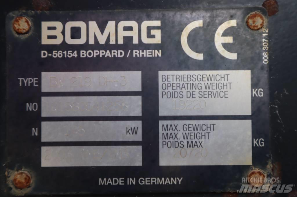 Bomag BW 219 DH-3 Грунтовые катки