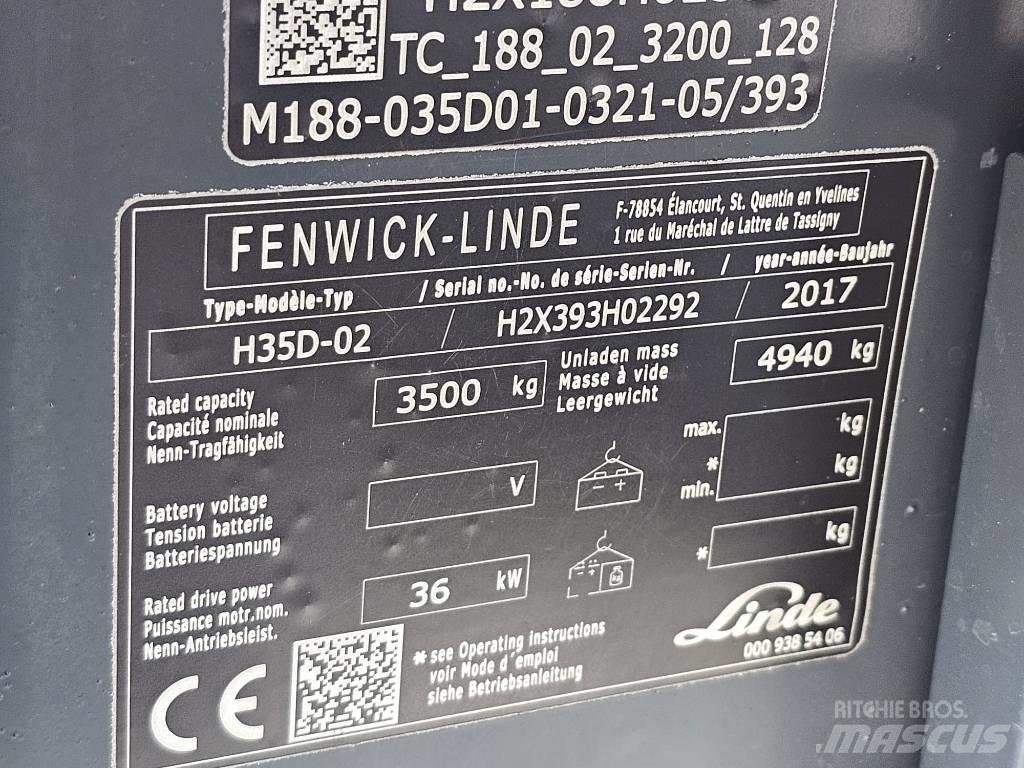 Linde H35D-02 Дизельные погрузчики