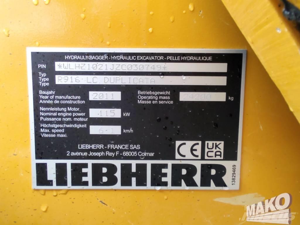 Liebherr R 916 Гусеничные экскаваторы