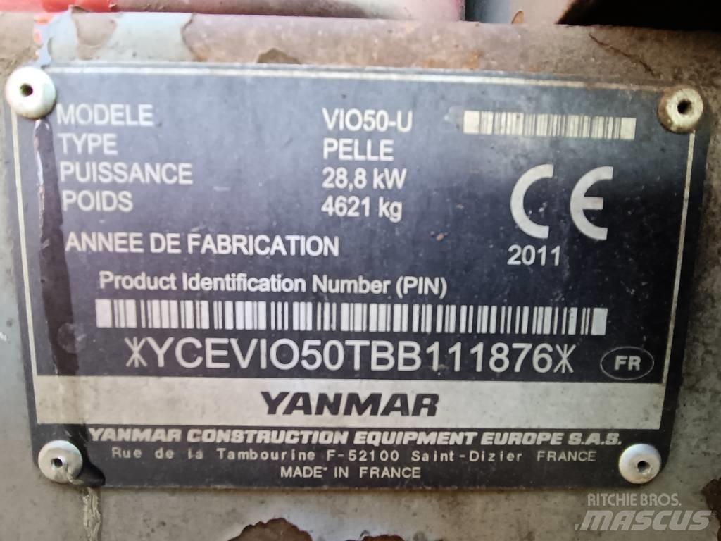 Yanmar Vio 50 Мини-экскаваторы