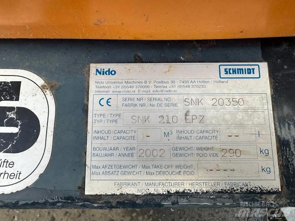 Nido SNK 210 EPZ Снежные отвалы и плуги