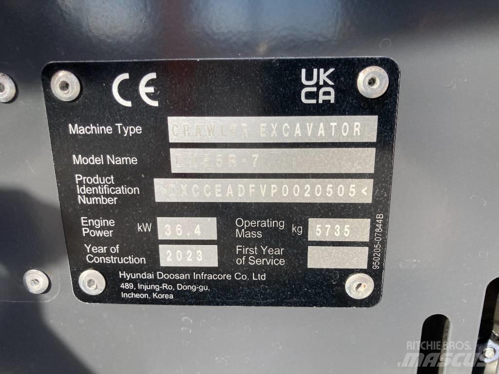 Develon DX 55 R-7 Мини-экскаваторы