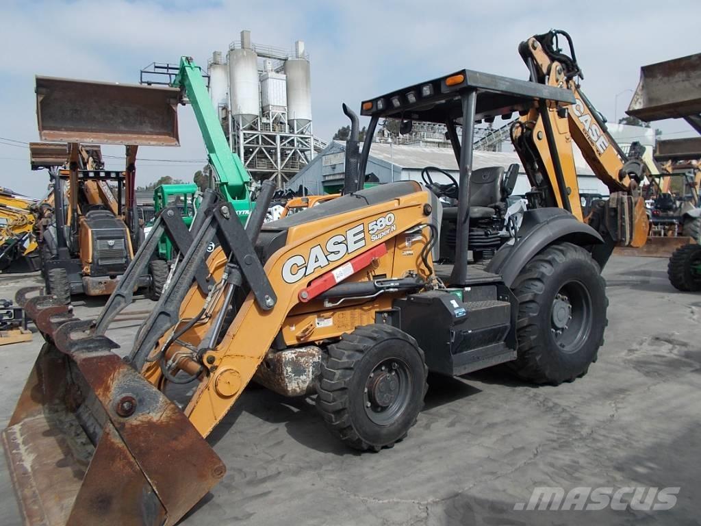 CASE 580 SN Экскаваторы-погрузчики
