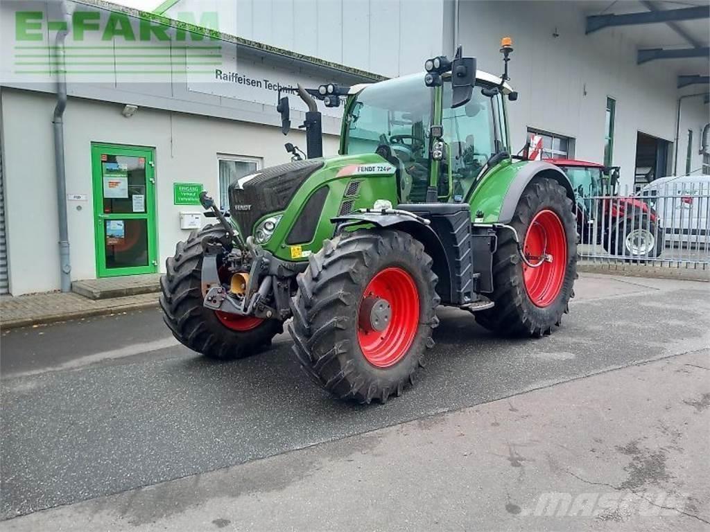 Fendt 724 vario s4 Трактора
