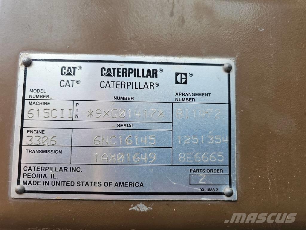 CAT 615 C II Скреперы
