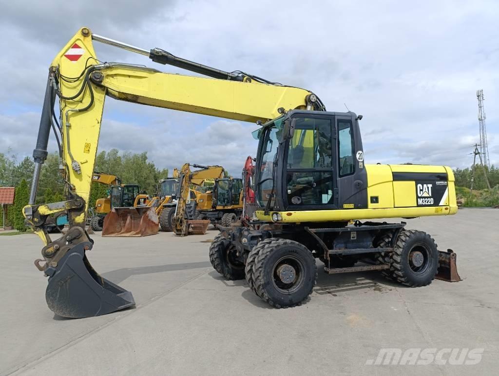 CAT M 322 D Колёсные экскаваторы