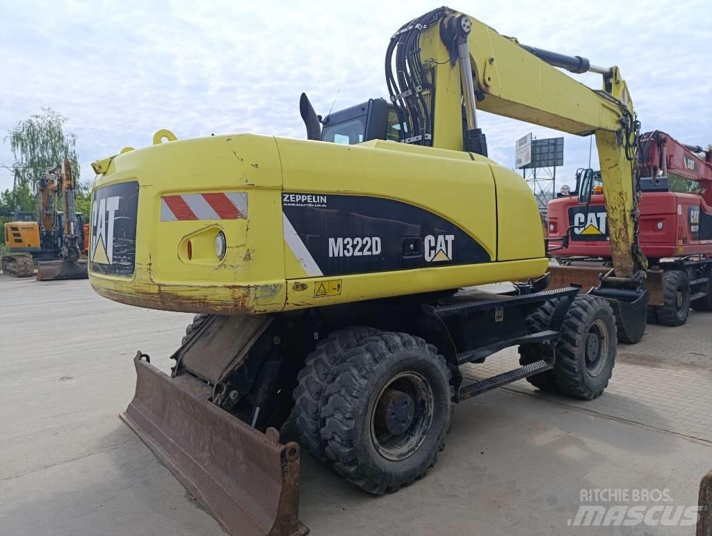 CAT M 322 D Колёсные экскаваторы