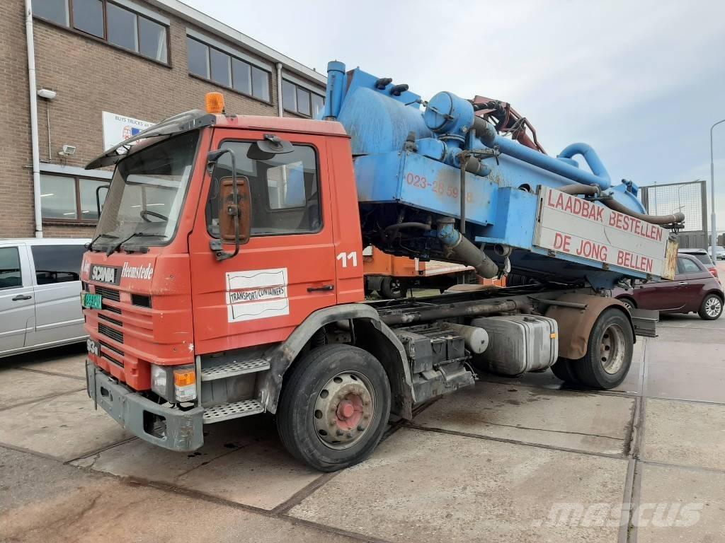 Scania kolkenzuiger Ассенизаторские машины