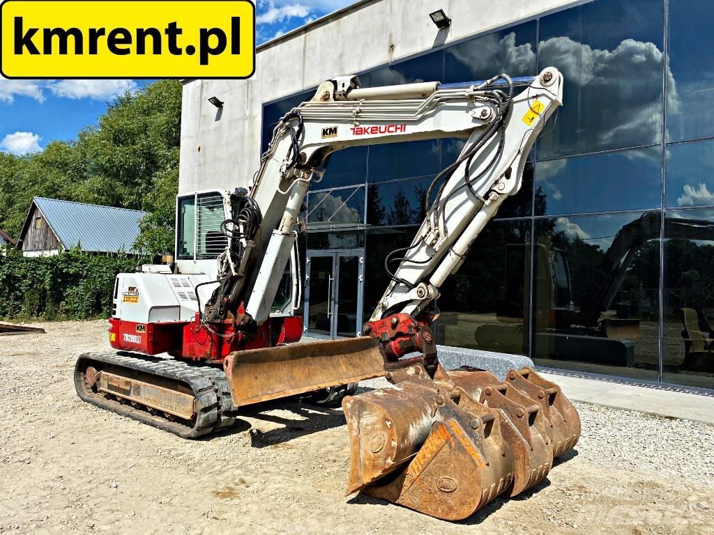 Takeuchi TB280FR Мини-экскаваторы