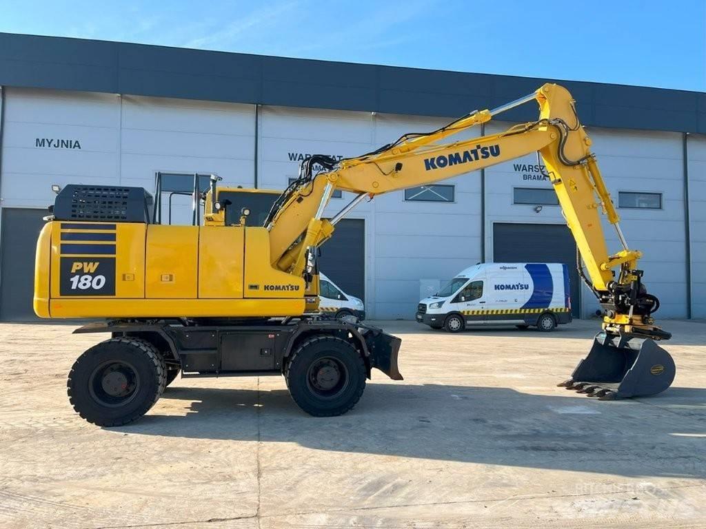 Komatsu PW 180-11 Колёсные экскаваторы