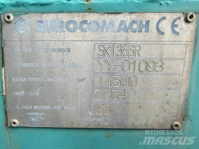 Kobelco SK135SR Специальные экскаваторы