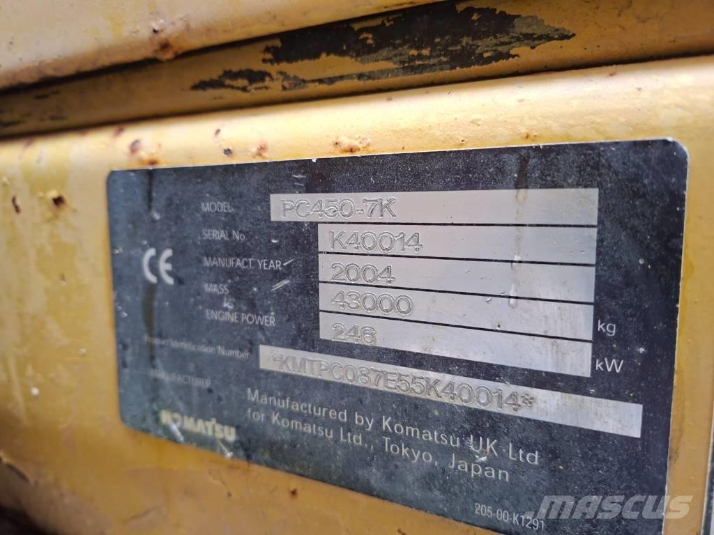 Komatsu PC 450-7 Гусеничные экскаваторы