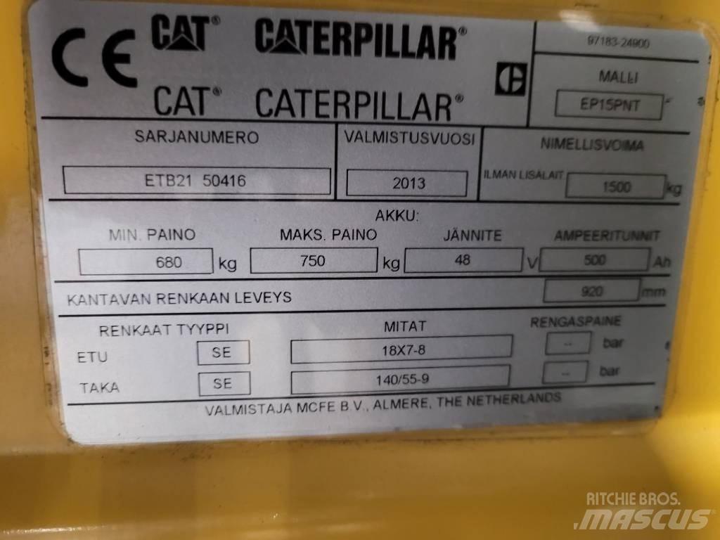 CAT EP15PNT Электропогрузчики