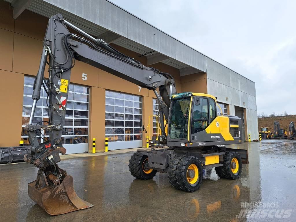 Volvo EW180E Колёсные экскаваторы